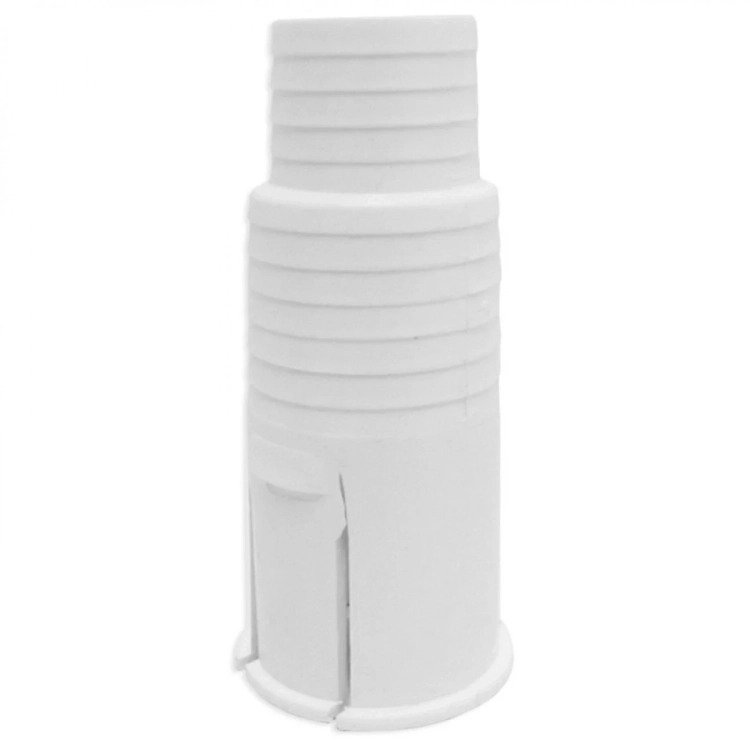 Adaptador em Abs Branco Netuno